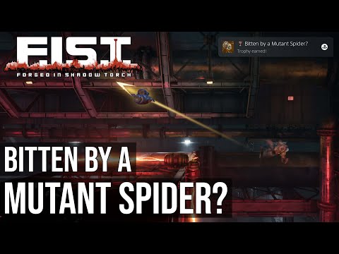 Bitten By A Mutant Spider? Trophy (Move Between 7 Anchor Points) - F.I.S.T.: Forged In Shadow Torch