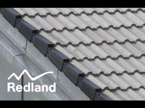 Interlocking Concrete Tiles Ambi-Dry Verge installation video