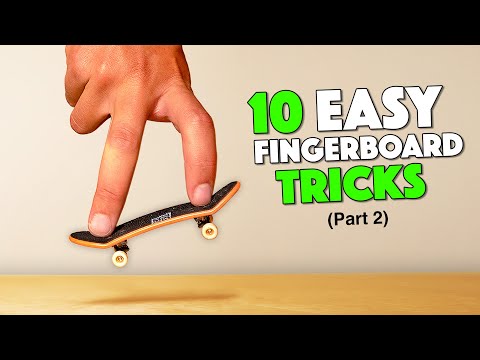 10 EASY FINGERBOARD TRICKS 2!
