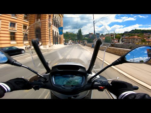 2024 PIAGGIO BEVERLY 400| TOP SPEED | POV 4K