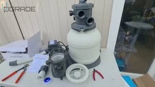 AQUASTRONG Pool Sand Filter with Timer