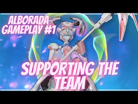 DANDO SUPORTE PARA O TIME || Alborada Gameplay #1 || Super Mecha Champions