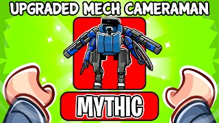 I GOT UPGRADED MECH CAMERAMAN in Toilet Tower Defense