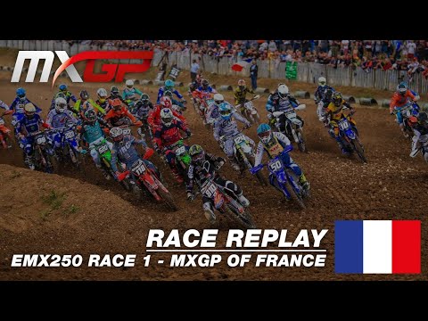 MXGP of France 2019 - Replay EMX 250 Race 1 - Motocross