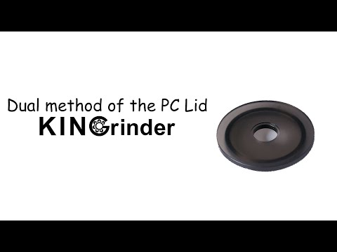 KINGrinder | Dual Method of the PC Lid | K0 | K1 | K2 | K3 | K4 | K5 | K6
