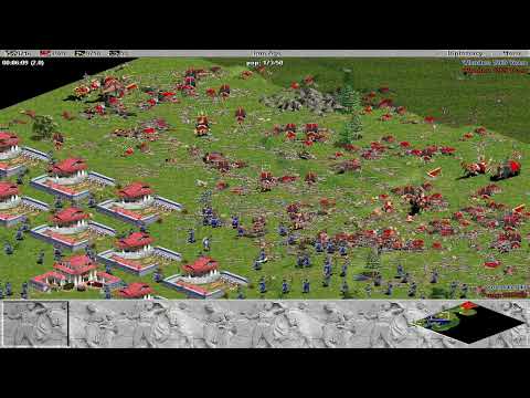 500 anh em Cung A Minoan vs 1000 anh em Shang thập cẩm - Đế chế 1 - Age of empire 1 - 22/02/2022