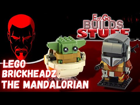 LEGO BrickHeadz The Mandalorian & The Child: EmGo Builds Stuff