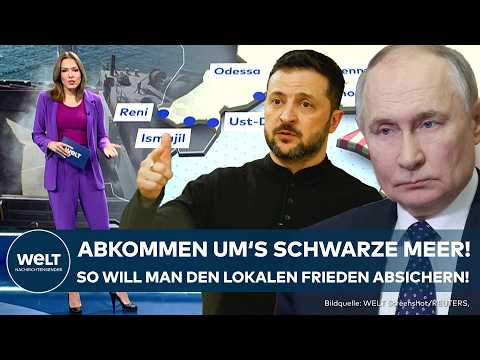 SCHWARZES MEER: Russland und Ukraine schließen Abkommen! Ist lokaler Frieden ohne Angriffe möglich?