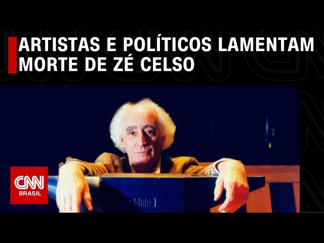 Artistas e políticos lamentam morte de Zé Celso | LIVE CNN