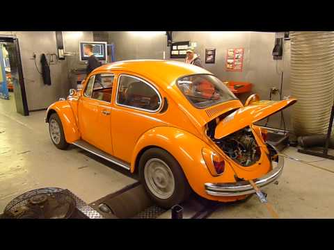 Type 1 VW Beetle 2.0 914 Engine Dyno Run 105 BHP