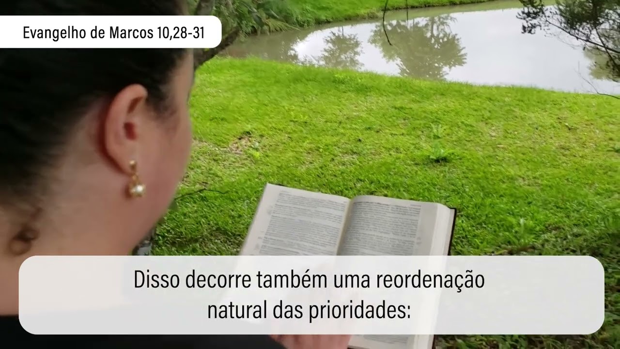26 de maio Evangelho de Marcos 10,28-31
