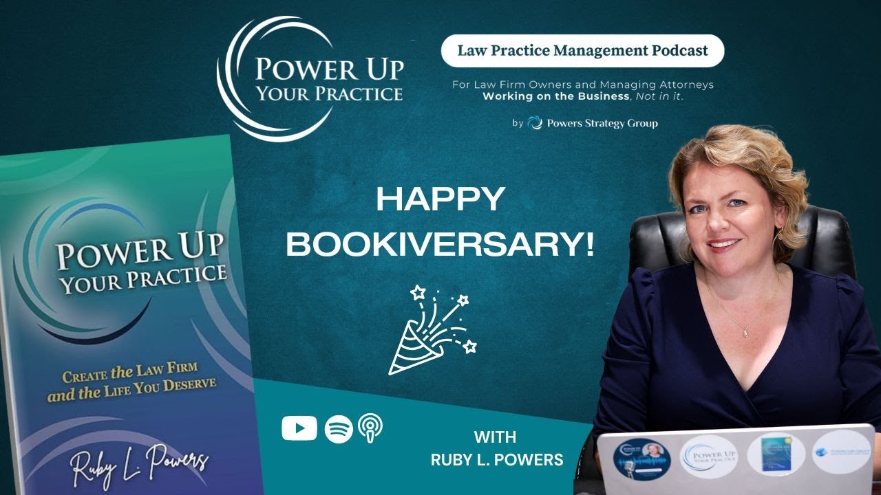 Ep. 80: Happy Bookiversary! Powers Up Your Practice Turns One