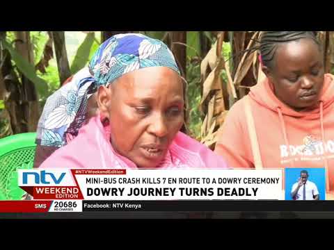 Makueni: Seven people dies, several others injured after a minibus overturned and rolled in Kalamba