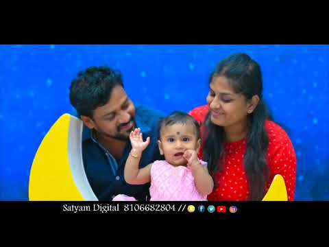 Rannu baby 1st  Pre Birthday photoshoot🩷