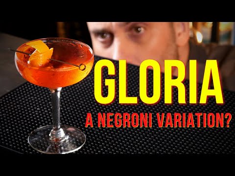 Gloria - A Negroni Variation | An EASY Classic Cocktail