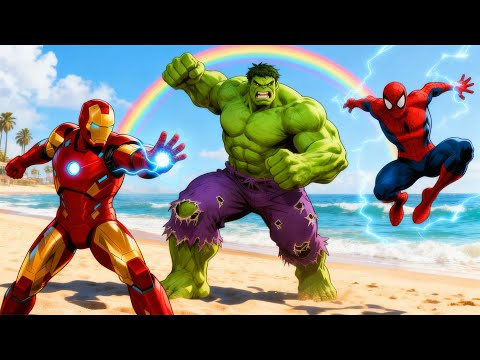 SPIDER-MAN, IRON MAN, HULK GAME ANIMATION