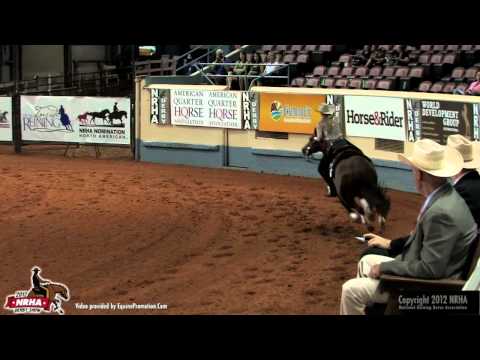 Josiane Gauthier and Don Quintanas Hummer - 2012 NRHA Derby Non Pro Finals