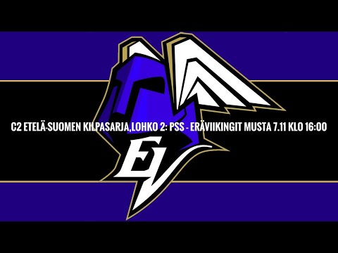C2 Etelä-suomen kilpasarja,Lohko 2: PSS - EräViikingit Musta 7.11 klo 16:00