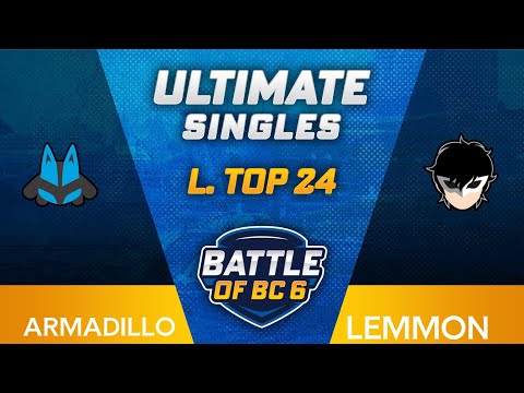 Armadillo (Lucario) vs Lemmon (Joker) - Ultimate Singles Losers Top 24 - Battle of BC 6