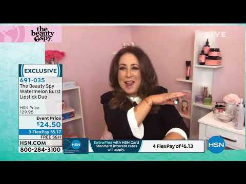 The Beauty Spy Watermelon Burst Lipstick Duo