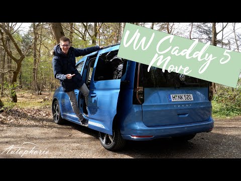 VW Caddy 5 "Move" 2.0 TDI (122 hp) DSG review: Square, practical, good? [4K] - Autophorie