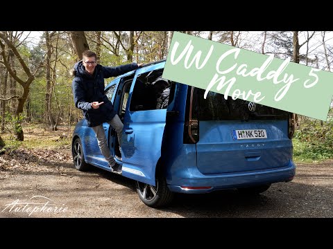 VW Caddy 5 "Move" 2.0 TDI (122 PS) DSG Test: Quadratisch, Praktisch, Gut? [4K] - Autophorie