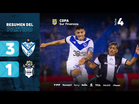 VÉLEZ 3 - 1 GIMNASIA I Resumen del partido I #CopaSurFinanzas 2024