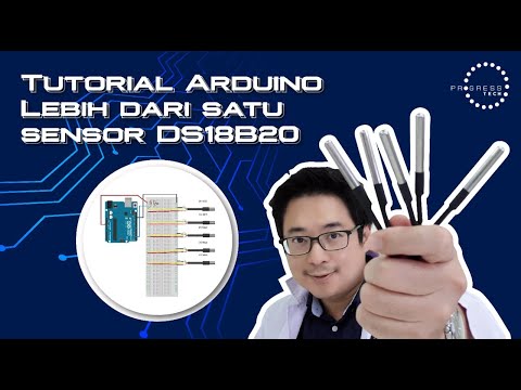 Tutorial Arduino Lebih dari Satu Sensor Suhu DS18B20 - Bahasa Indonesia
