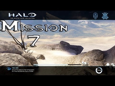 Halo 3 - The Ark - Mission 7 Walkthrough (1080p60fps) Xbox One MCC