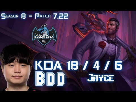 LZ BDD JAYCE vs RYZE Mid - Patch 7.22 KR Ranked