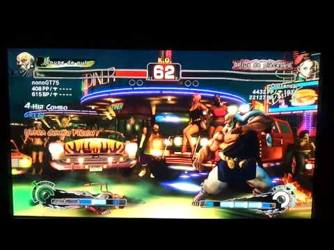 nonoGT75 [Gouken] vs OldTensai [Cammy] SSF4 AE 2012 Online Ranked Matches - PSN