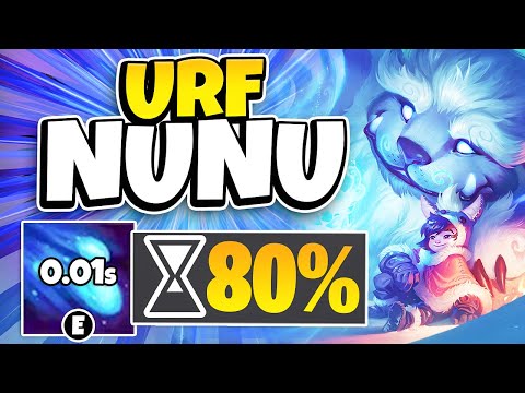 *URF 2024* NUNU BUT MY E IS A MACHINE GUN WITH A 1 SEC CD (SO BROKEN)