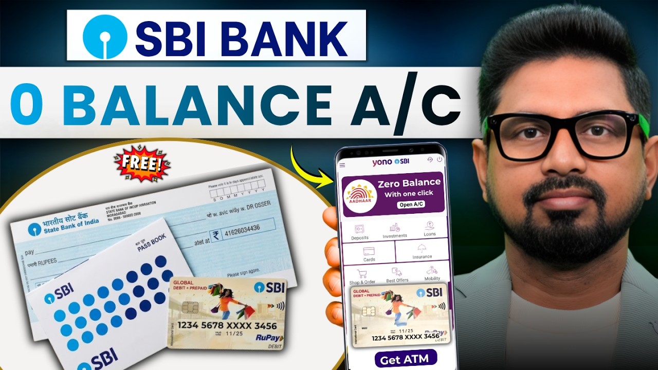 SBI Zero Balance Account Opening Online | SBI Account Opening Online 2026