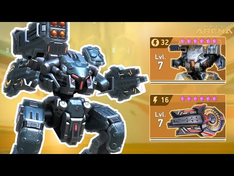 Mech Arena: Onyx & Disc Launcher - Perfect for Victory