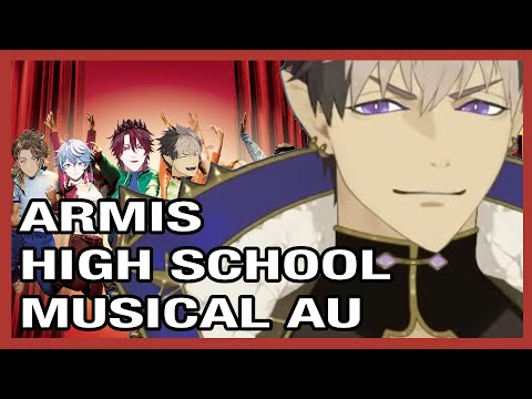 [Crimzon Ruze | Holostars EN] Ruze Writes a ARMIS High School Musical AU