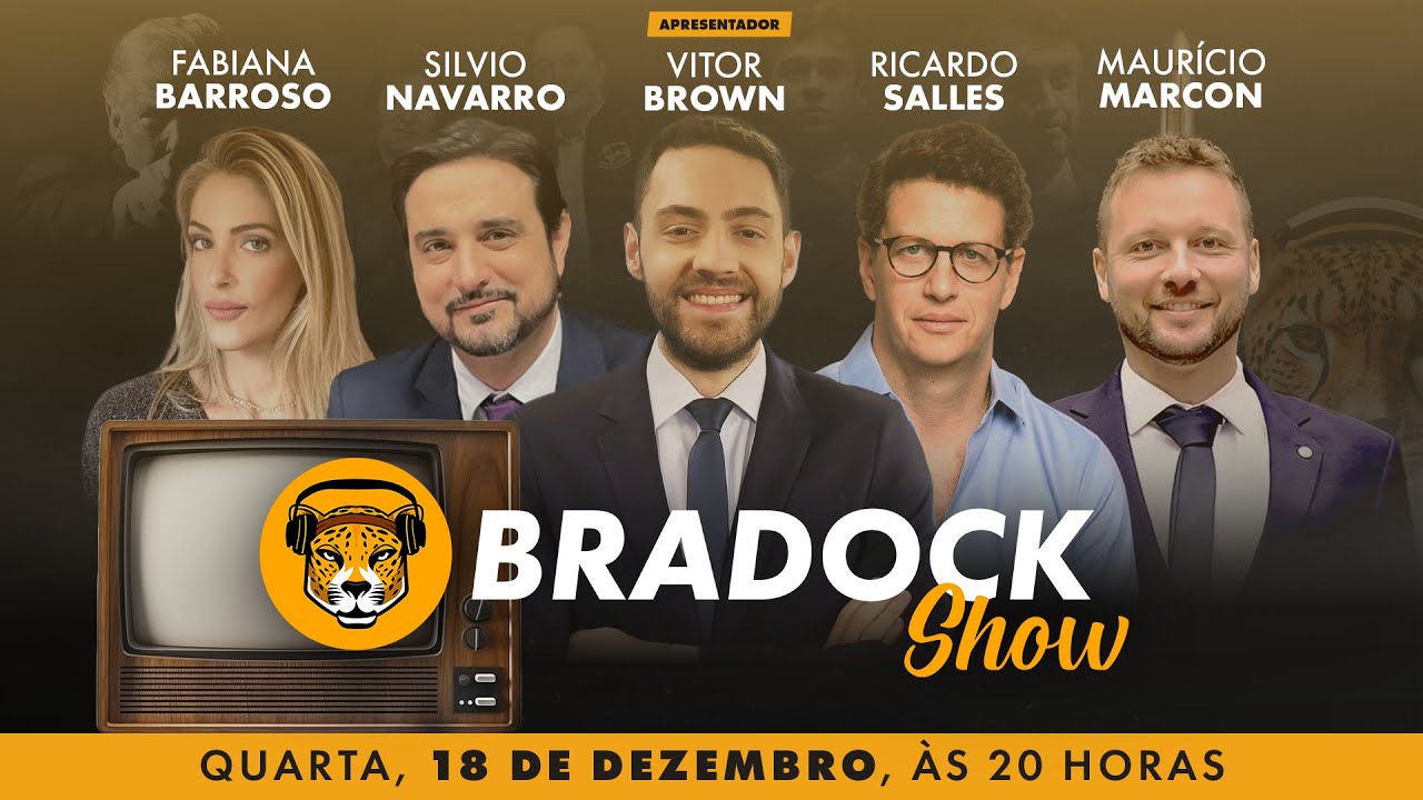 Bradock Show 18/12/24 - Vitor Brown, Rodrigo Constantino e convidados