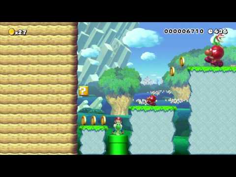 DOMTENDO - Relaxing Walk in the Greens - SUPER MARIO MAKER Gameplay RAW