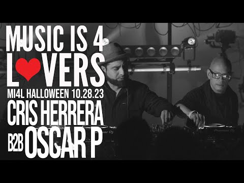 Cris Herrera b2b Oscar P at Music is 4 Lovers Halloween After-Horrors [2023-10-28 San Diego MI4L.com