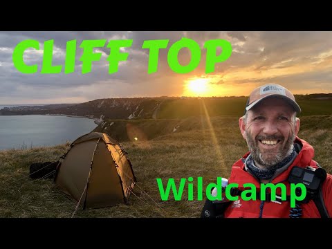 Wild Camp on a Clifftop | Hilleberg Soulo | Bushbox Ultralight Outdoor Pocket Stove Test
