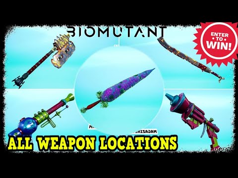 Biomutant All Weapon Locations (Biomutant Ultimate Melee & Ultimate Ranged)