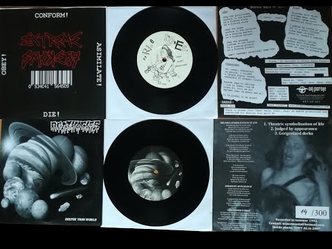 Extreme smoke 57/ Agathocles -7" split  2017