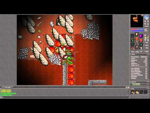 Tibia [7.3] Level 50 mage hunting Deeper Fibula solo for 6 hours