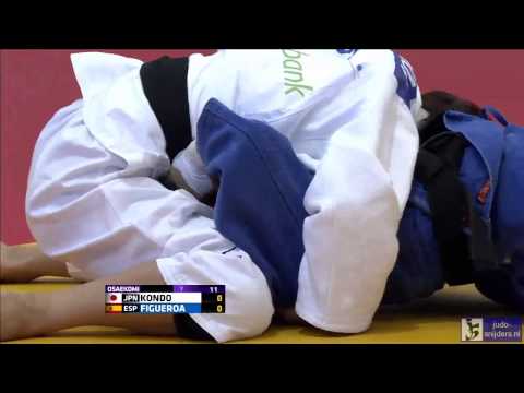 Judo 2014 Grand Prix Budapest: Kondo (JPN) - Figueroa (ESP) [-48kg] bronze