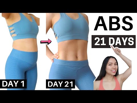FLATTER ABS, SMALL WAIST IN 21 DAYS! Foods to eat & avoid to see visible results. Week 3, day 5