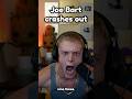 Joe Bartolozzi Crashes Out