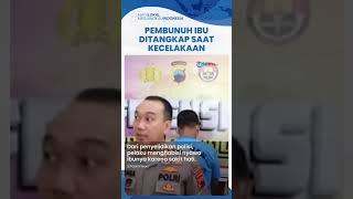 Pria yang Bunuh Ibunya di Kudus Ditangkap saat Melarikan Diri & Kecelakaan di Depan Kantor Polisi