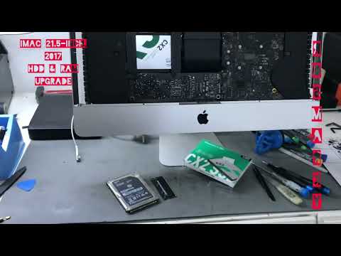 How to upgrade iMac 21.5-inch (A1418) RAM and HDD to SSD