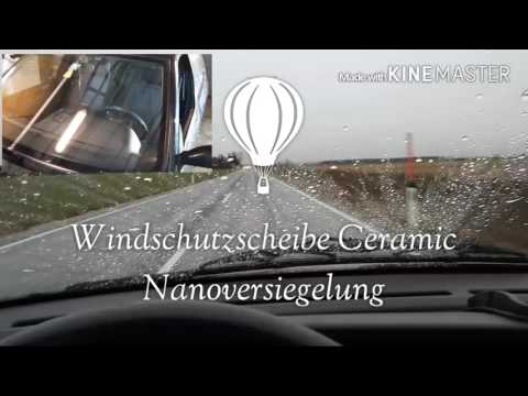 Nano Windschutzscheibe versiegelung