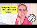 How to Fill Out a Volleyball Scoresheet
