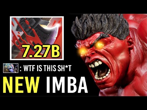 NEW HULK 7.27 CULLING BLADE Axe Rework is OP 600 HP Threshold Kill is Back Killing Machine Dota 2